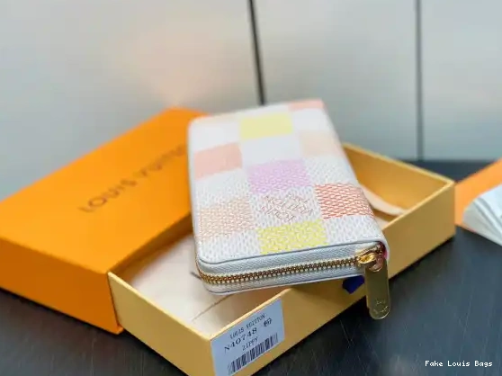 Rep ladies cm WALLET-19.5*10.5*2.5 VUITTON LOUIS ZIPPY 0606